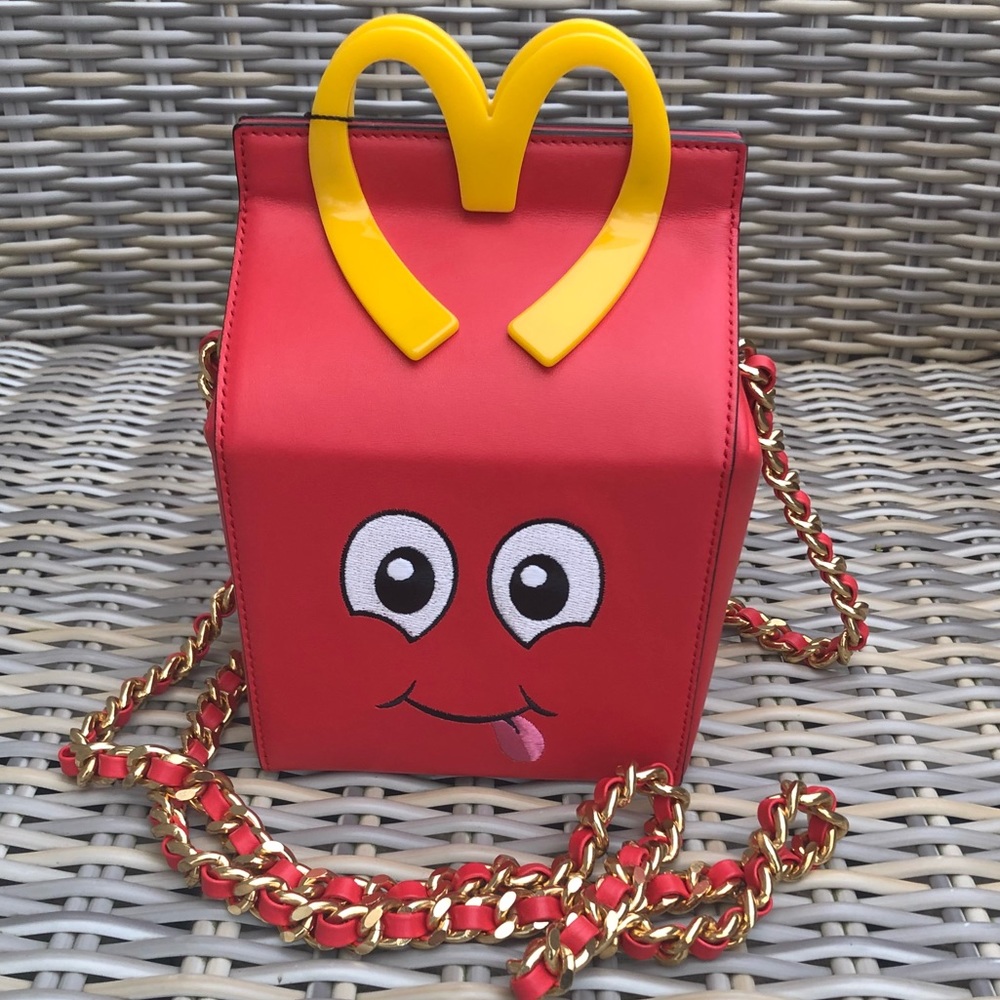 Moschino Jeremy Scott Happy Meal McDonalds Handbag